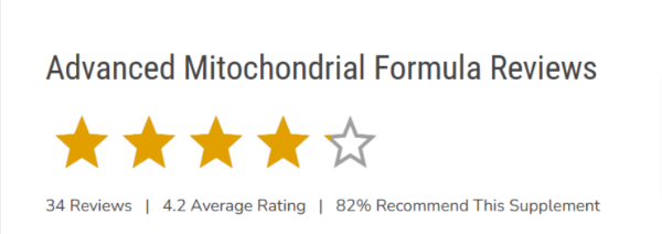 Advanced Mitochondrial Formula customer Ratings