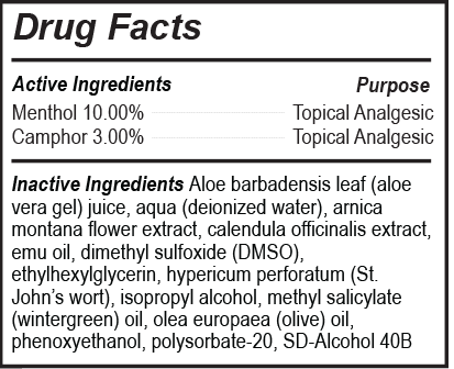 Arctic Blast Supplement Facts