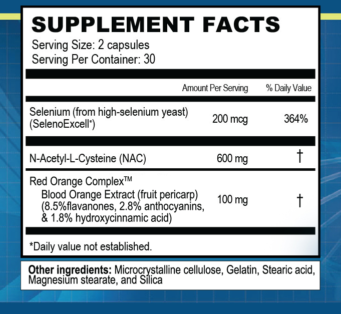 GRS supplement facts