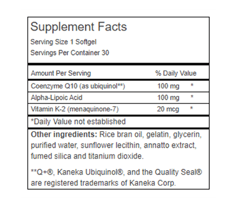 facts ubiquinol