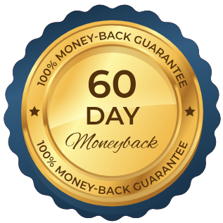 60 day money back guarantee